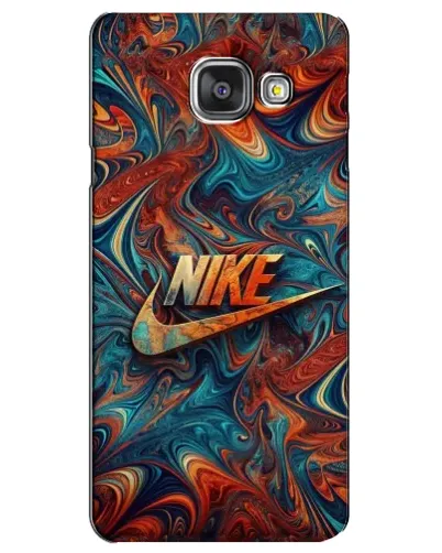 Чехол для Samsung Galaxy A3 2016 (A3100, A310F) с картинкой «Nike в абстракции»
