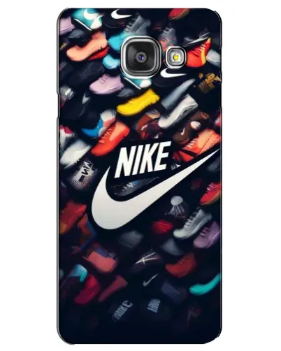 Чехол для Samsung Galaxy A3 2016 (A3100, A310F) с картинкой «Коллекция кроссовок Nike»