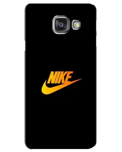 Чехол для Samsung Galaxy A3 2016 (A3100, A310F) с картинкой «Золотой логотип Nike»