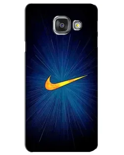 Чохол для Samsung Galaxy A3 2016 (A3100, A310F) з картинкою «Синій пульс Nike»