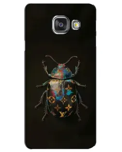 Чехол для Samsung Galaxy A3 2016 (A3100, A310F) с картинкой «LV — мраморный принт»