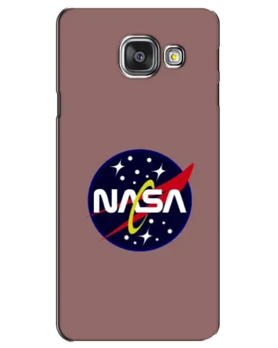 Чехол для Samsung Galaxy A3 2016 (A3100, A310F) с картинкой «NASA — ретро космос»
