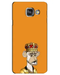 Чехол для Samsung Galaxy A3 2016 (A3100, A310F) с картинкой «Золотая обезьяна Bored Ape» Чехол для Samsung Galaxy A3 2016 (A3100, A310F) с картинкой «Золотая обезьяна Bored Ape»