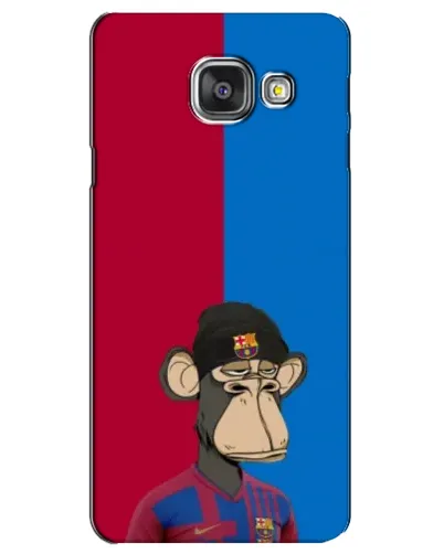 Чехол для Samsung Galaxy A3 2016 (A3100, A310F) с картинкой «Bored Ape — фанат Барсы»