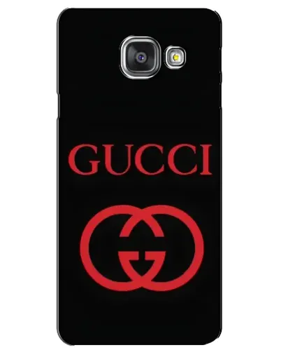 Чехол для Samsung Galaxy A3 2016 (A3100, A310F) с картинкой «Gucci — красный логотип»