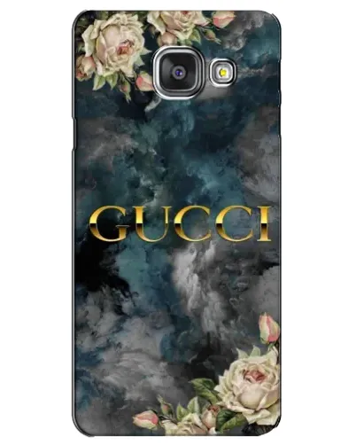 Чехол для Samsung Galaxy A3 2016 (A3100, A310F) с картинкой «Абстрактные цветы Gucci»