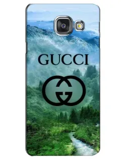 Чехол для Samsung Galaxy A3 2016 (A3100, A310F) с картинкой «Gucci — горный пейзаж»
