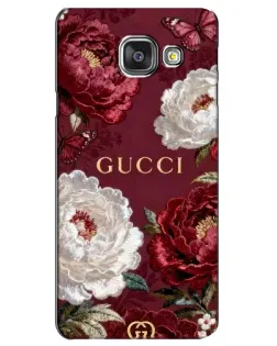 Чохол для Samsung Galaxy A3 2016 (A3100, A310F) з картинкою «Gucci — бордові троянди» Чохол для Samsung Galaxy A3 2016 (A3100, A310F) з картинкою «Gucci — бордові троянди»