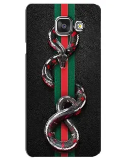 Чохол для Samsung Galaxy A3 2016 (A3100, A310F) з картинкою «Gucci — змія на смузі» Чохол для Samsung Galaxy A3 2016 (A3100, A310F) з картинкою «Gucci — змія на смузі»