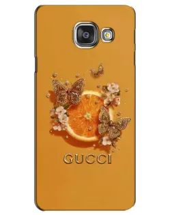 Чохол для Samsung Galaxy A3 2016 (A3100, A310F) з картинкою «Gucci — золоті метелики» Чохол для Samsung Galaxy A3 2016 (A3100, A310F) з картинкою «Gucci — золоті метелики»