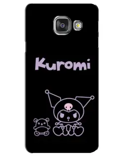 Чохол для Samsung Galaxy A3 2016 (A3100, A310F) з картинкою «Kuromi — чорний мінімалізм» Чохол для Samsung Galaxy A3 2016 (A3100, A310F) з картинкою «Kuromi — чорний мінімалізм»