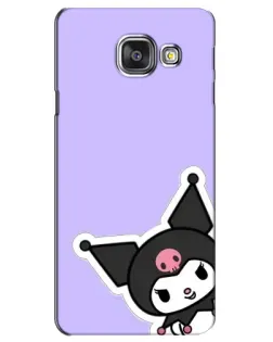 Чехол для Samsung Galaxy A3 2016 (A3100, A310F) с картинкой «Забавная Kuromi»