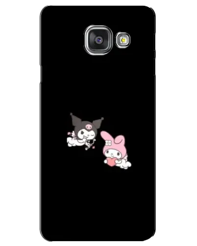 Чехол для Samsung Galaxy A3 2016 (A3100, A310F) с картинкой «My Melody и Kuromi»