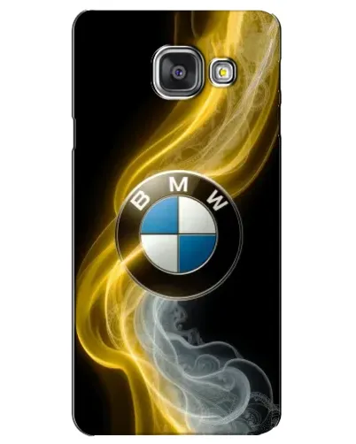 Чехол для Samsung Galaxy A3 2016 (A3100, A310F) с картинкой «Золотистый дым BMW» Чехол для Samsung Galaxy A3 2016 (A3100, A310F) с картинкой «Золотистый дым BMW»