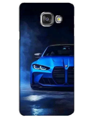 Чехол для Samsung Galaxy A3 2016 (A3100, A310F) с картинкой «Голубая BMW M4» Чехол для Samsung Galaxy A3 2016 (A3100, A310F) с картинкой «Голубая BMW M4»