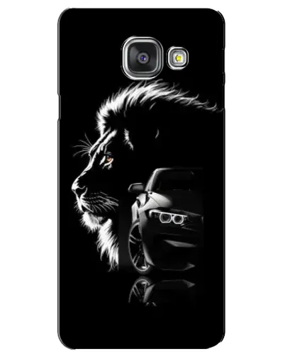 Чехол для Samsung Galaxy A3 2016 (A3100, A310F) с картинкой «BMW и лев» Чехол для Samsung Galaxy A3 2016 (A3100, A310F) с картинкой «BMW и лев»