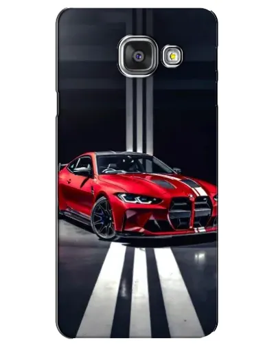 Чехол для Samsung Galaxy A3 2016 (A3100, A310F) с картинкой «Красная BMW на дороге» Чехол для Samsung Galaxy A3 2016 (A3100, A310F) с картинкой «Красная BMW на дороге»