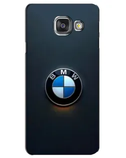 Чехол для Samsung Galaxy A3 2016 (A3100, A310F) с картинкой «Логотип BMW — минимализм»