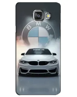 Чохол для Samsung Galaxy A3 2016 (A3100, A310F) з картинкою «BMW в білому диму»
