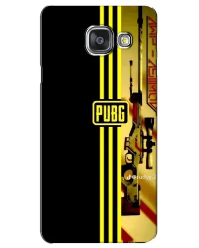Чехол для Samsung Galaxy A3 2016 (A3100, A310F) с картинкой «PUBG — камуфляжный шлем»
