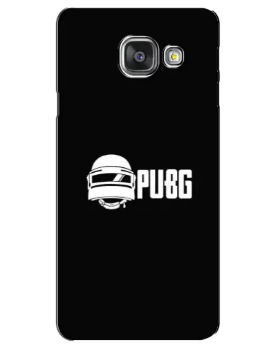 Чехол для Samsung Galaxy A3 2016 (A3100, A310F) с картинкой «PUBG — классический лого»