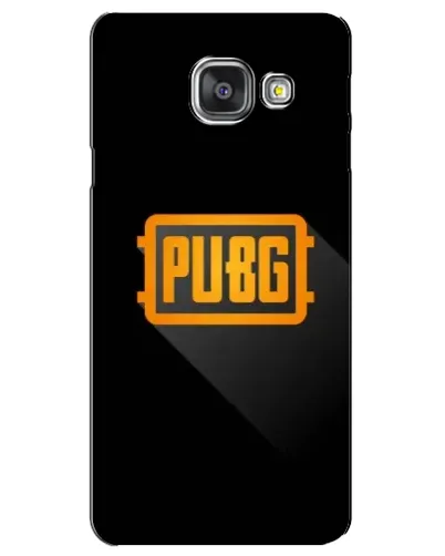 Чехол для Samsung Galaxy A3 2016 (A3100, A310F) с картинкой «PUBG — рамка лого»