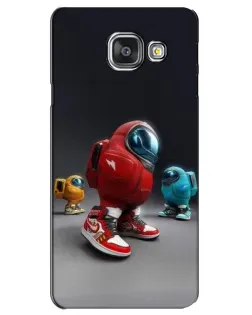 Чехол для Samsung Galaxy A3 2016 (A3100, A310F) с картинкой «Among Us — 3D стиль» Чехол для Samsung Galaxy A3 2016 (A3100, A310F) с картинкой «Among Us — 3D стиль»