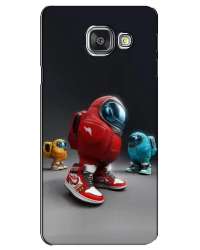 Чехол для Samsung Galaxy A3 2016 (A3100, A310F) с картинкой «Among Us — 3D стиль»