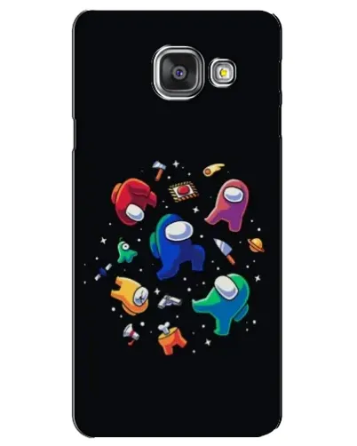 Чехол для Samsung Galaxy A3 2016 (A3100, A310F) с картинкой «Among Us космос»