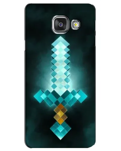 Чехол для Samsung Galaxy A3 2016 (A3100, A310F) с картинкой «Алмазный меч неон»