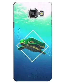 Чохол для Samsung Galaxy A3 2016 (A3100, A310F) з картинкою «Черепаха Minecraft» Чохол для Samsung Galaxy A3 2016 (A3100, A310F) з картинкою «Черепаха Minecraft»
