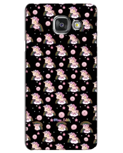 Чехол для Samsung Galaxy A3 2016 (A3100, A310F) с картинкой «Magic Unicorn паттерн»