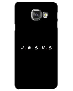 Чехол для Samsung Galaxy A3 2016 (A3100, A310F) с картинкой «Точки веры J.E.S.U.S.»