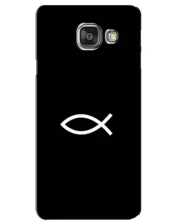 Чохол для Samsung Galaxy A3 2016 (A3100, A310F) з картинкою «Символ риби Jesus»