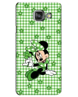 Чехол для Samsung Galaxy A3 2016 (A3100, A310F) с картинкой «Mickey в клетку»