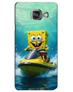 Чохол для Samsung Galaxy A3 2016 (A3100, A310F) з картинкою «Спанч Боб на гідроциклі» Чохол для Samsung Galaxy A3 2016 (A3100, A310F) з картинкою «Спанч Боб на гідроциклі»