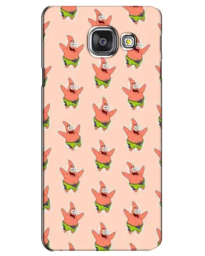 Чехол для Samsung Galaxy A3 2016 (A3100, A310F) с картинкой «Патрик Стар паттерн» Чехол для Samsung Galaxy A3 2016 (A3100, A310F) с картинкой «Патрик Стар паттерн»