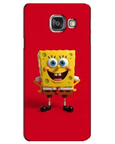 Чехол для Samsung Galaxy A3 2016 (A3100, A310F) с картинкой «Спанч Боб на красном» Чехол для Samsung Galaxy A3 2016 (A3100, A310F) с картинкой «Спанч Боб на красном»