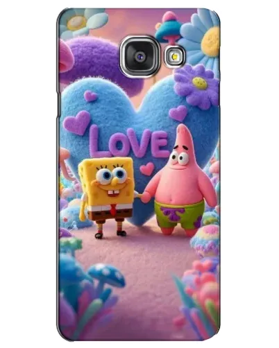 Чехол для Samsung Galaxy A3 2016 (A3100, A310F) с картинкой «Губка Боб Патрик» Чехол для Samsung Galaxy A3 2016 (A3100, A310F) с картинкой «Губка Боб Патрик»