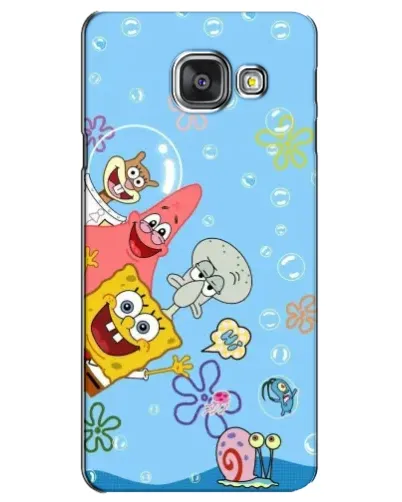 Чехол для Samsung Galaxy A3 2016 (A3100, A310F) с картинкой «Веселые пузырьки» Чехол для Samsung Galaxy A3 2016 (A3100, A310F) с картинкой «Веселые пузырьки»