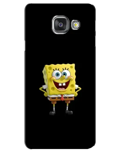 Чехол для Samsung Galaxy A3 2016 (A3100, A310F) с картинкой «Классический Губка Боб» Чехол для Samsung Galaxy A3 2016 (A3100, A310F) с картинкой «Классический Губка Боб»