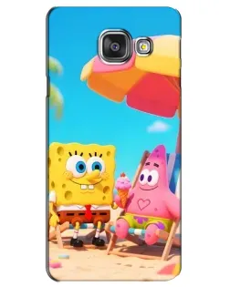 Чехол для Samsung Galaxy A3 2016 (A3100, A310F) с картинкой «Отдых на пляже»