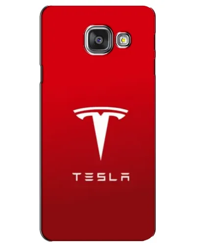 Чехол для Samsung Galaxy A3 2016 (A3100, A310F) с картинкой «Tesla Red Classic»