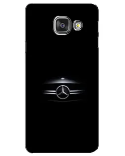 Чехол для Samsung Galaxy A3 2016 (A3100, A310F) с картинкой «Mercedes — абстрактные линии»