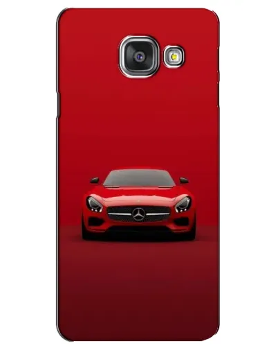 Чехол для Samsung Galaxy A3 2016 (A3100, A310F) с картинкой «Красный Mercedes AMG»