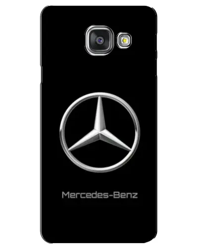 Чехол для Samsung Galaxy A3 2016 (A3100, A310F) с картинкой «Mercedes Silver Logo»