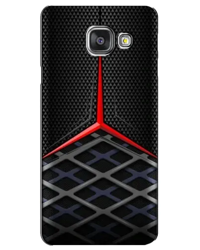 Чехол для Samsung Galaxy A3 2016 (A3100, A310F) с картинкой «Mercedes Carbon Grid»