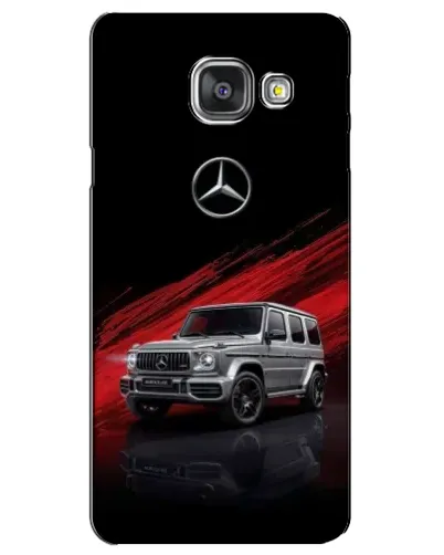 Чехол для Samsung Galaxy A3 2016 (A3100, A310F) с картинкой «Mercedes G-Class красный»