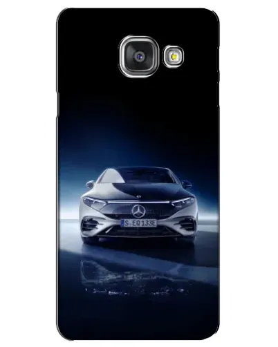 Чехол для Samsung Galaxy A3 2016 (A3100, A310F) с картинкой «Ночной Mercedes EQ»