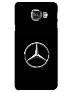 Чехол для Samsung Galaxy A3 2016 (A3100, A310F) с картинкой «Mercedes классический лого»